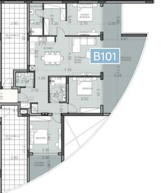 Apartment in Paphos, Zypern, 166 m² - Foto 11