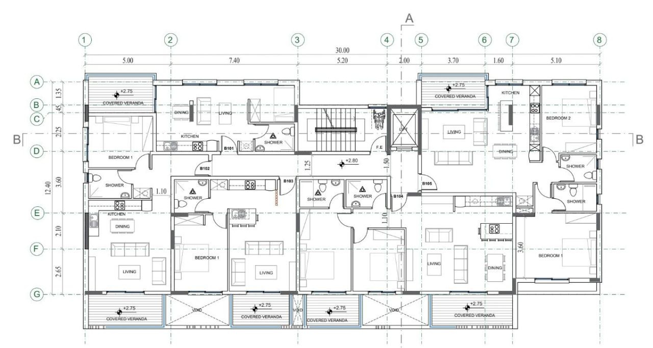 Appartamenti a Paphos, Cipro, 57 m² - foto 13