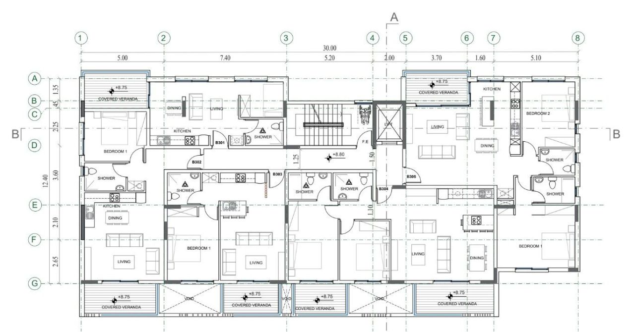Appartamenti a Paphos, Cipro, 57 m² - foto 13