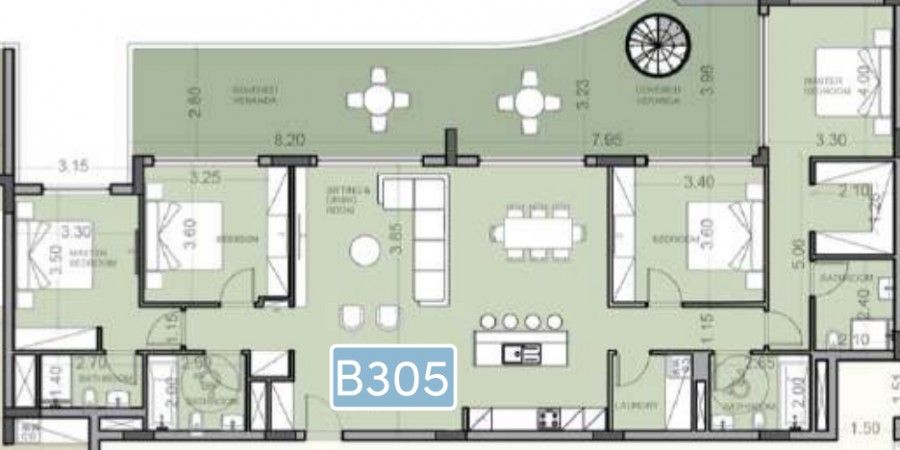 Penthouse in Paphos, Cyprus, 230 m² - picture 16