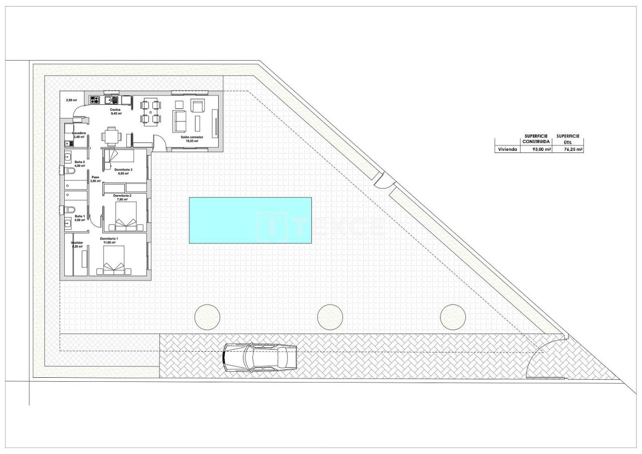 Villa a Murcia, Spagna, 74 m² - foto 10