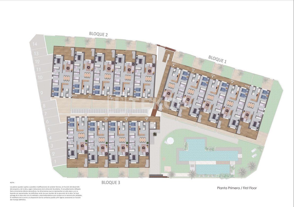 Attico a Pilar de la Horadada, Spagna, 71 m² - foto 13