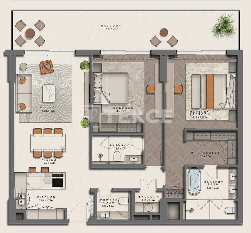 Apartamento Saadiyat Island, EAU, 263 m² - imagen 10