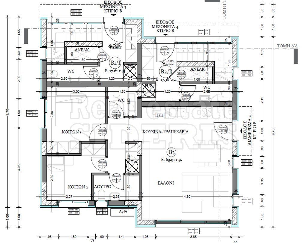 Apartment in Loutraki, Greece, 61 m² - picture 7