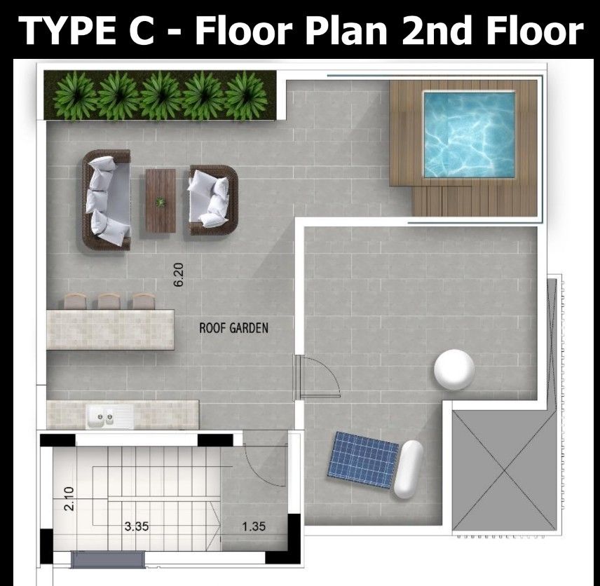 Villa en Lárnaca, Chipre, 188 m² - imagen 7