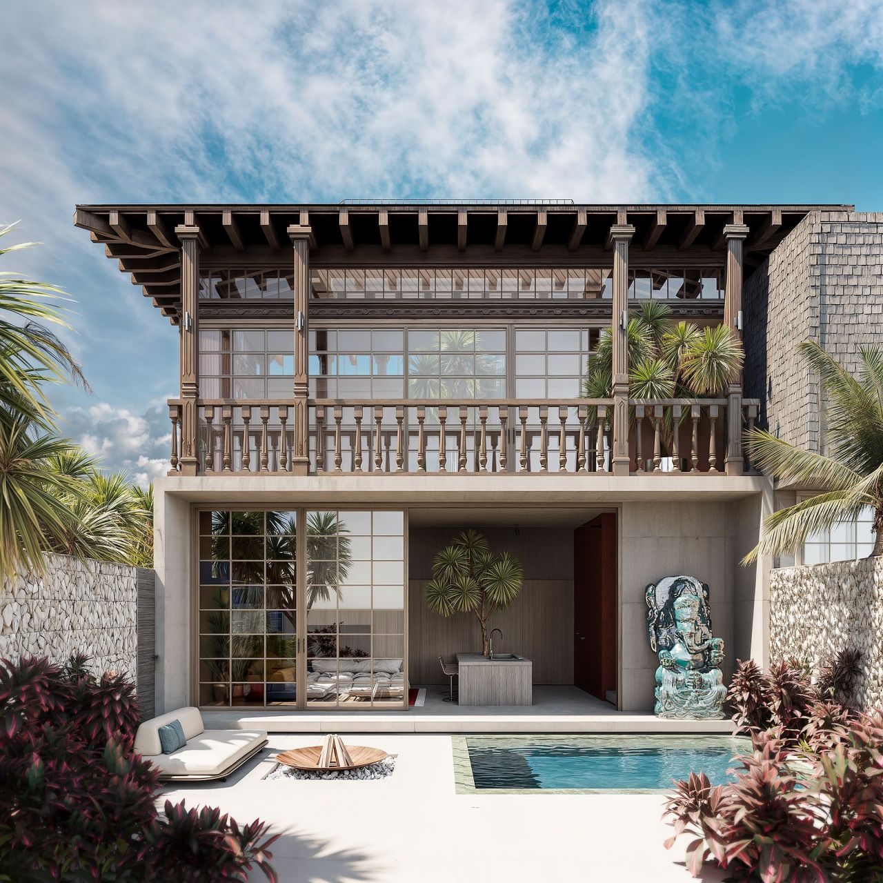 Villa in Nusa Dua, Indonesien, 64 m² - Foto 1