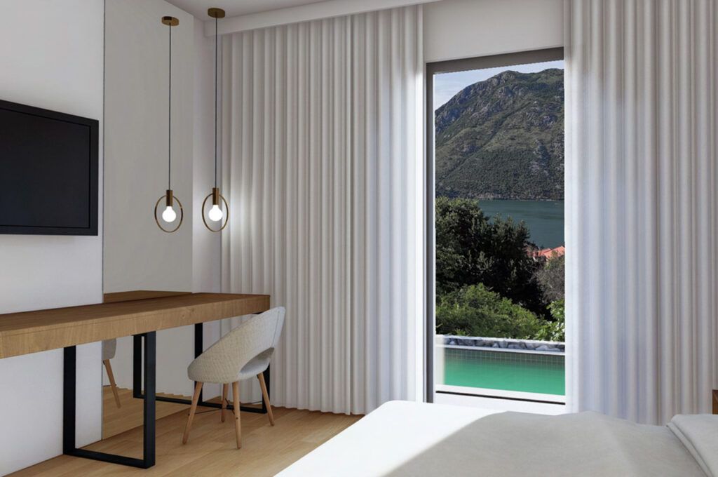 Wohnung in Stoliw, Montenegro, 56 m² - Foto 1