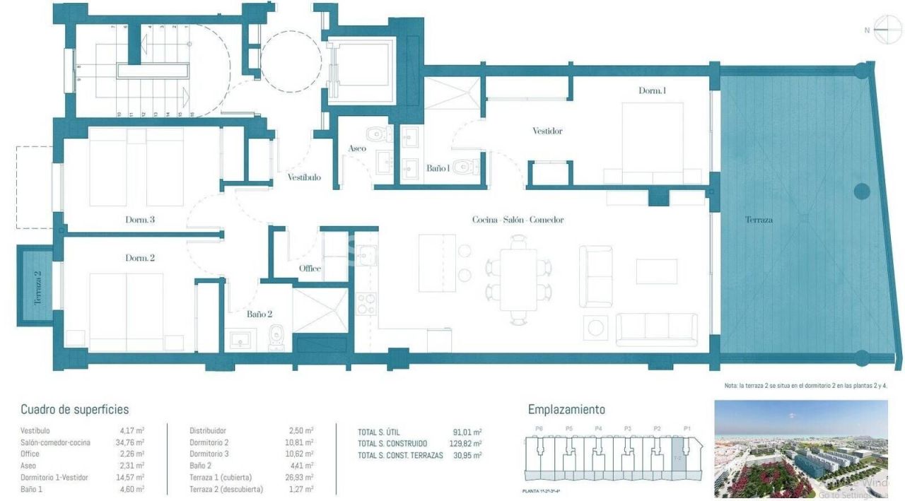 Attico a Mijas, Spagna, 134 m² - foto 16