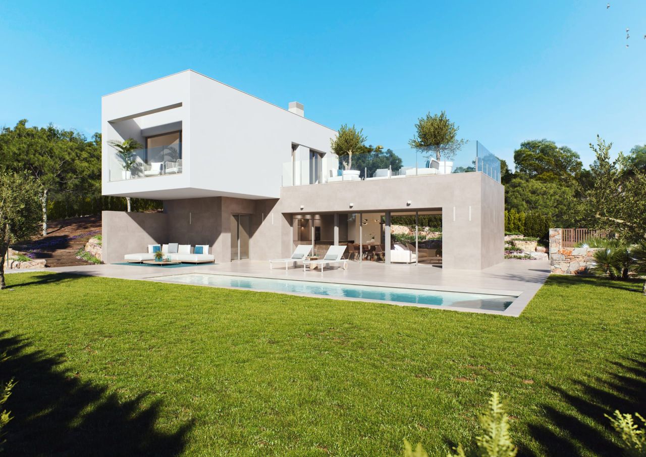 Villa in Dehesa de Campoamor, Spanien, 127 m² - Foto 1