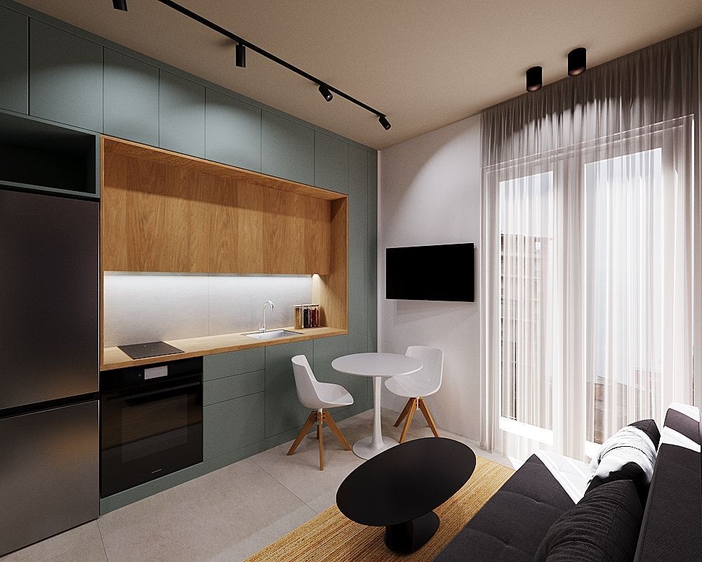 Flat in Thessaloniki, Greece, 36 m² - picture 1