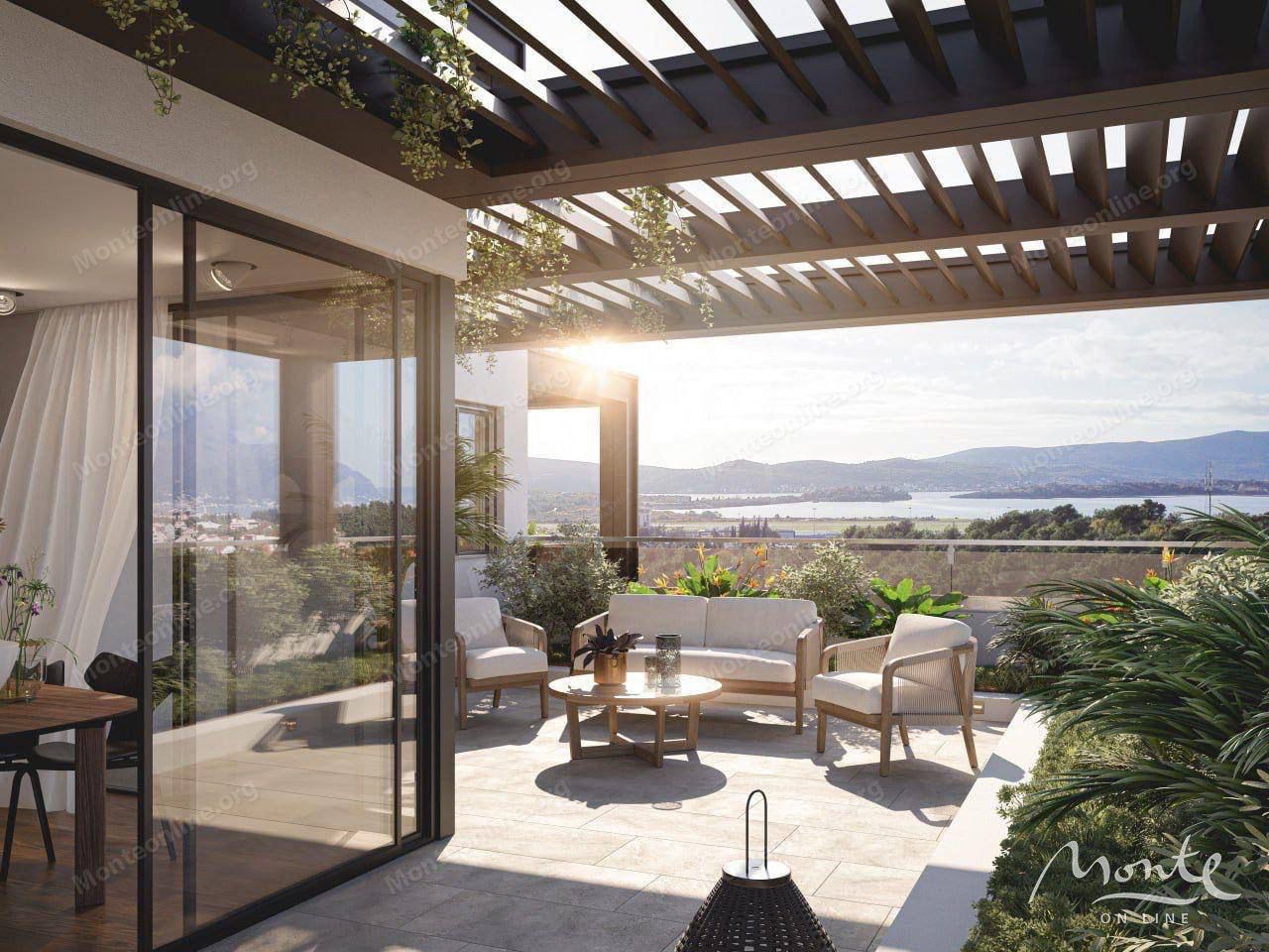 Wohnung in Tivat, Montenegro, 113 m² - Foto 1