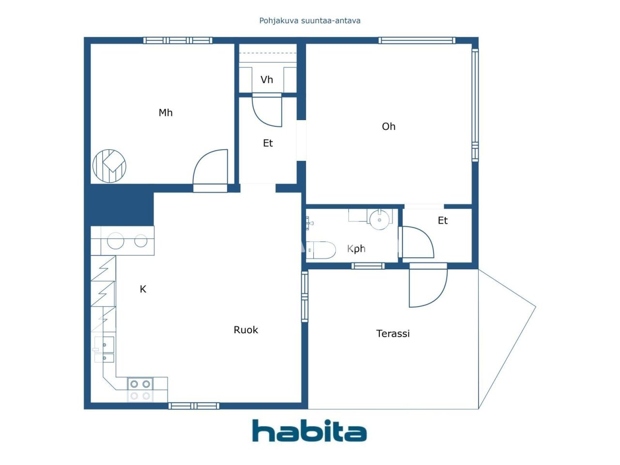 Maison à Sipoo, Finlande, 59 m² - image 2