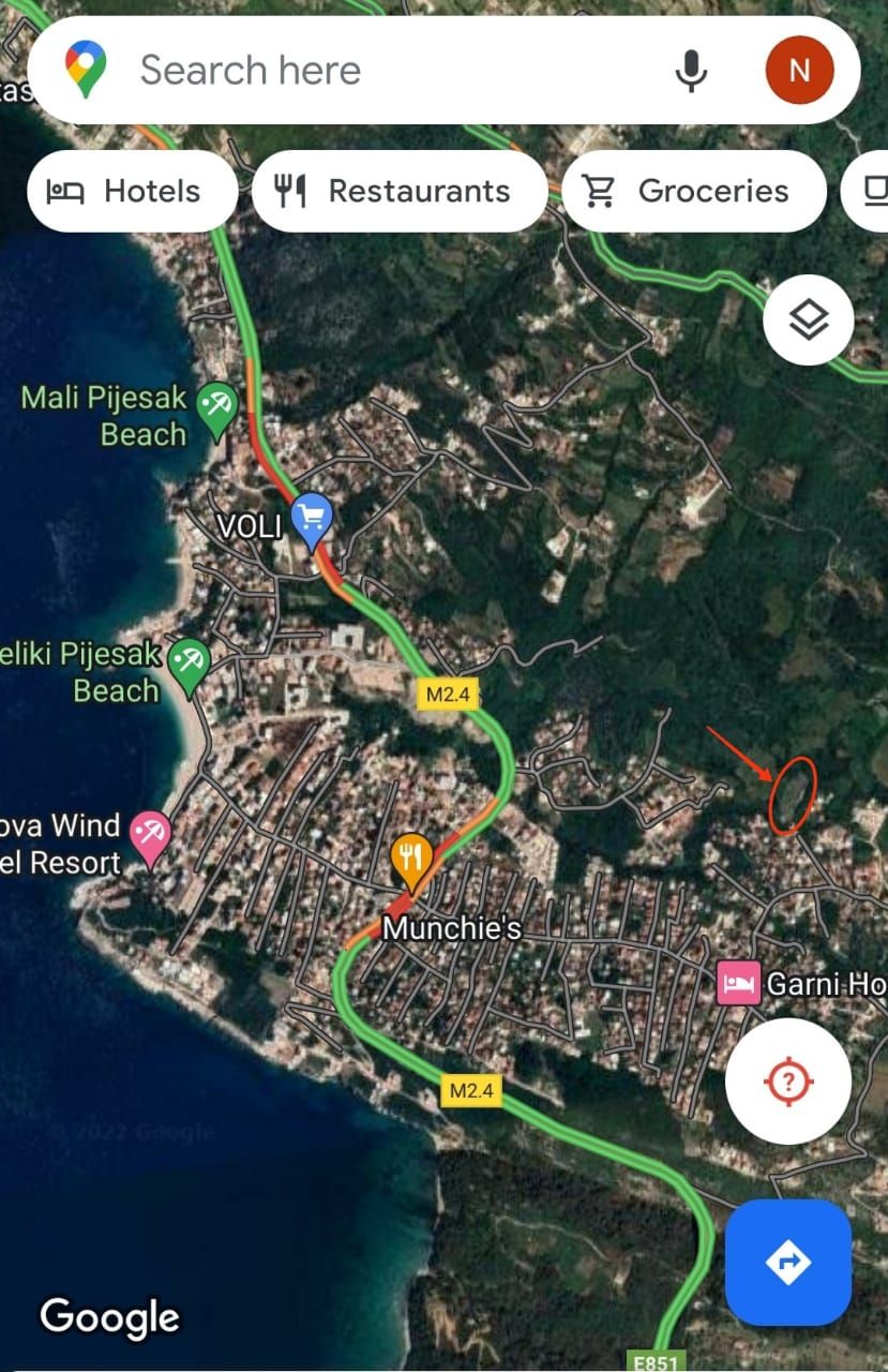 Terreno en Dobra Voda, Montenegro, 2 700 m² - imagen 1