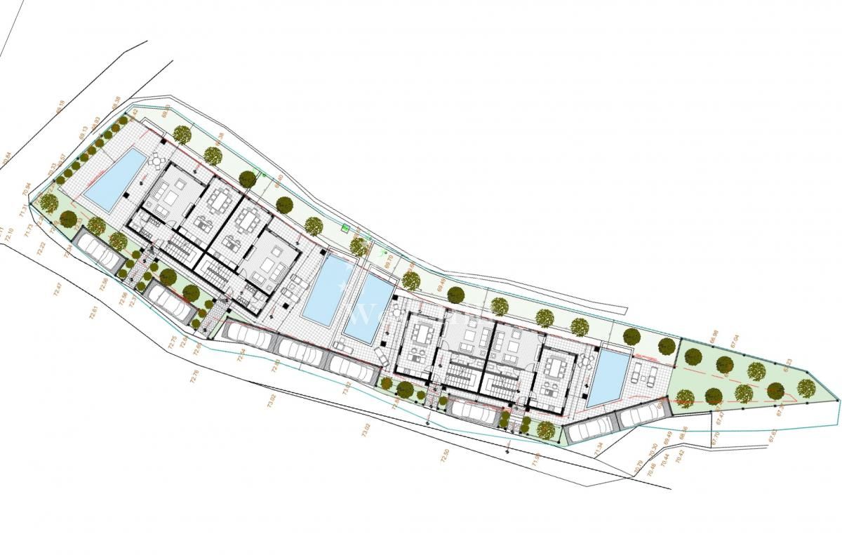 Grundstück in Orahovac, Montenegro, 1 128 m² - Foto 3