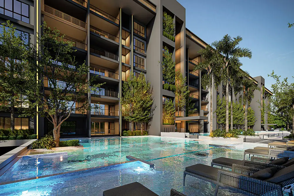 Piso en Pattaya, Tailandia, 59.35 m² - imagen 1