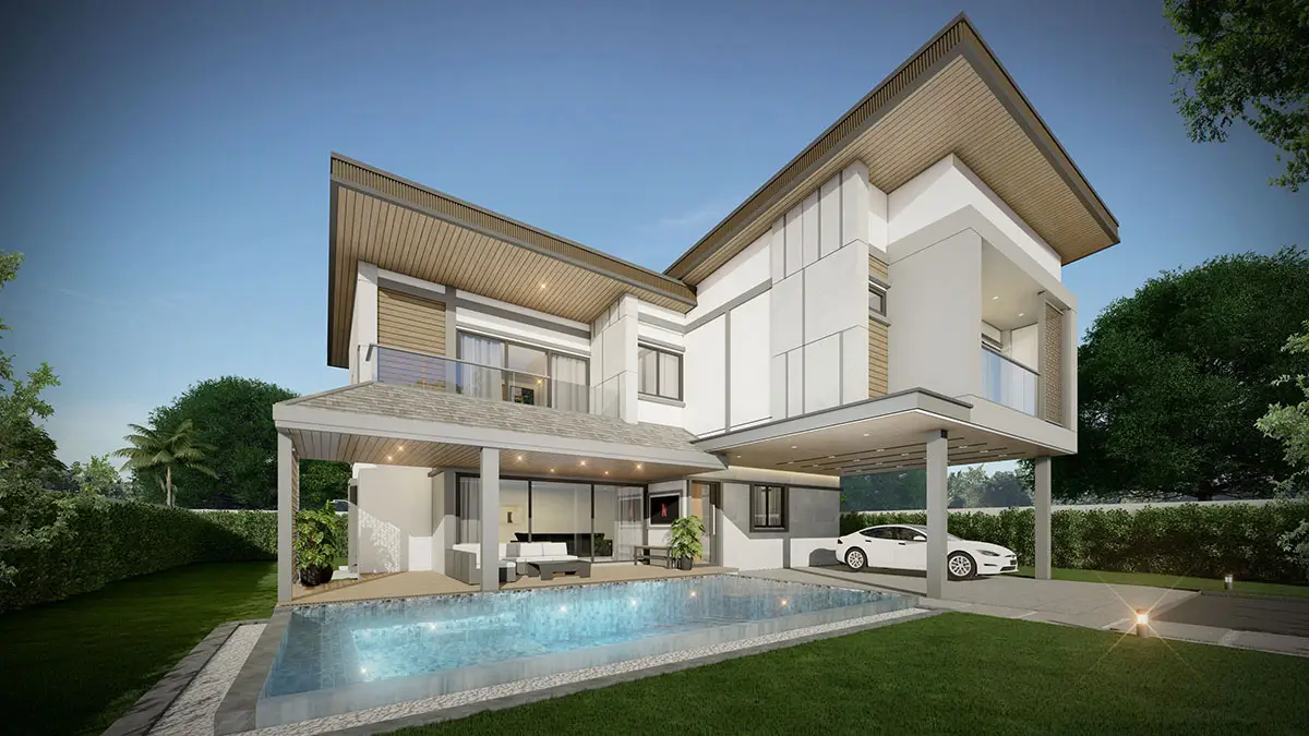 Villa en Pattaya, Tailandia, 339 m² - imagen 1