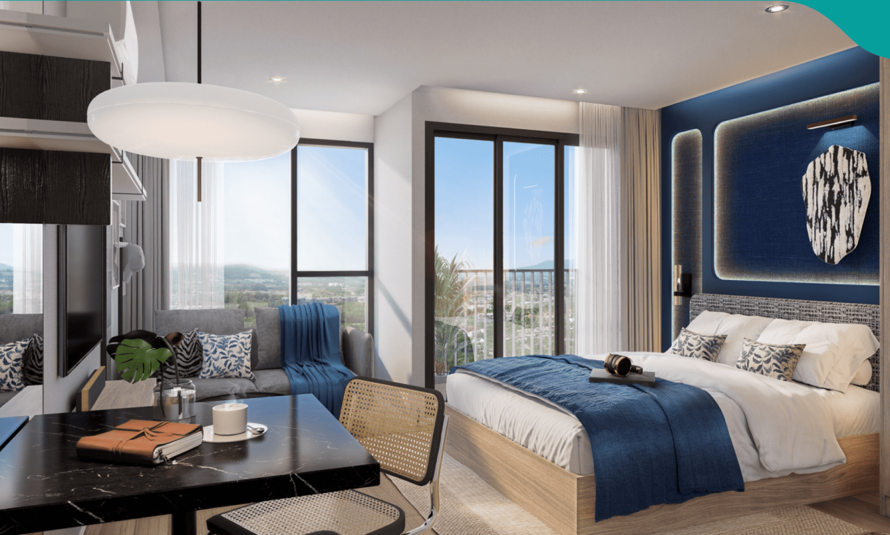 Wohnung in Phuket, Thailand, 26 m² - Foto 1