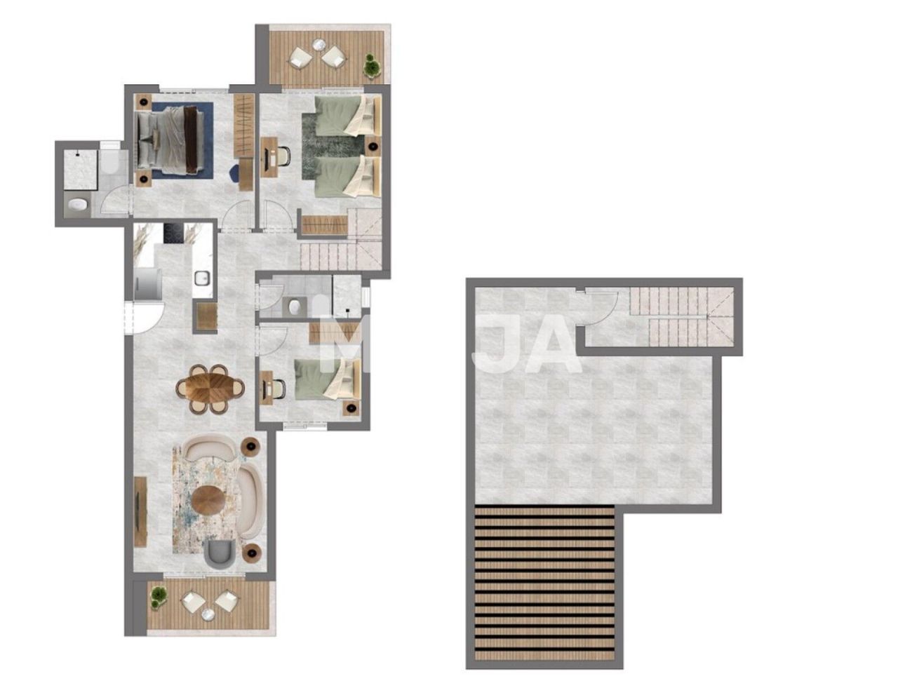 Apartment in Hurghada, Egypt, 150 m² - picture 2