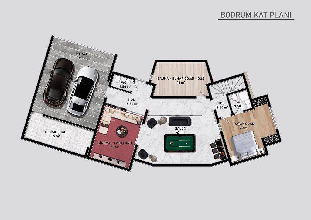 Villa in Bodrum, Türkei, 670 m² - Foto 15