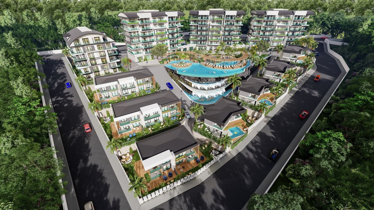 Apartment in Alanya, Türkei, 59 m² - Foto 1