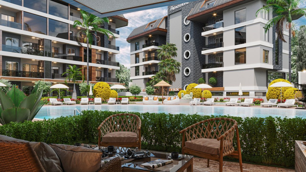 Apartamento en Alanya, Turquia, 55 m² - imagen 1