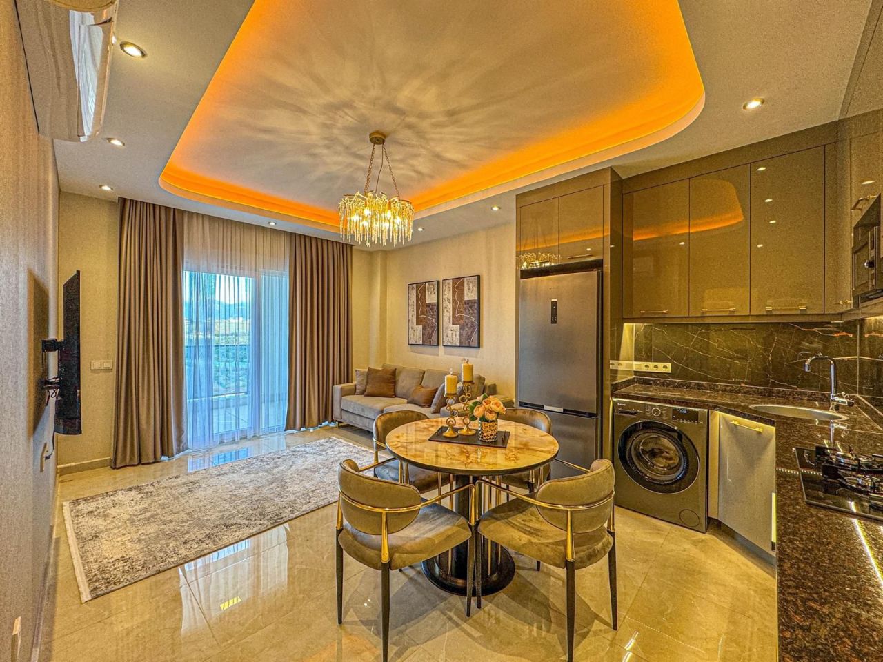 Apartamento en Alanya, Turquia, 54 m² - imagen 1