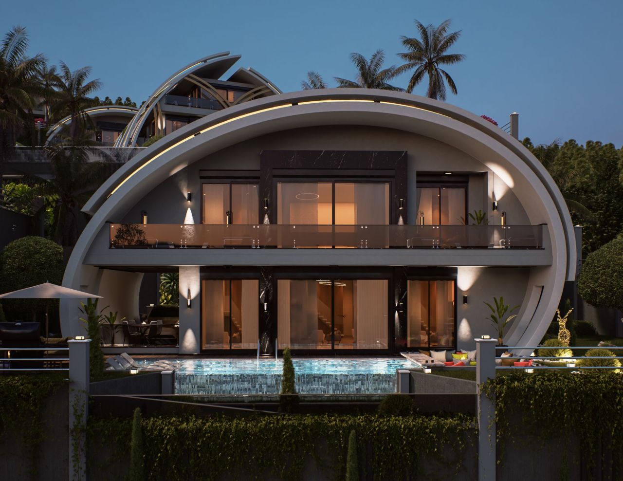 Villa in Alanya, Türkei, 165 m² - Foto 1