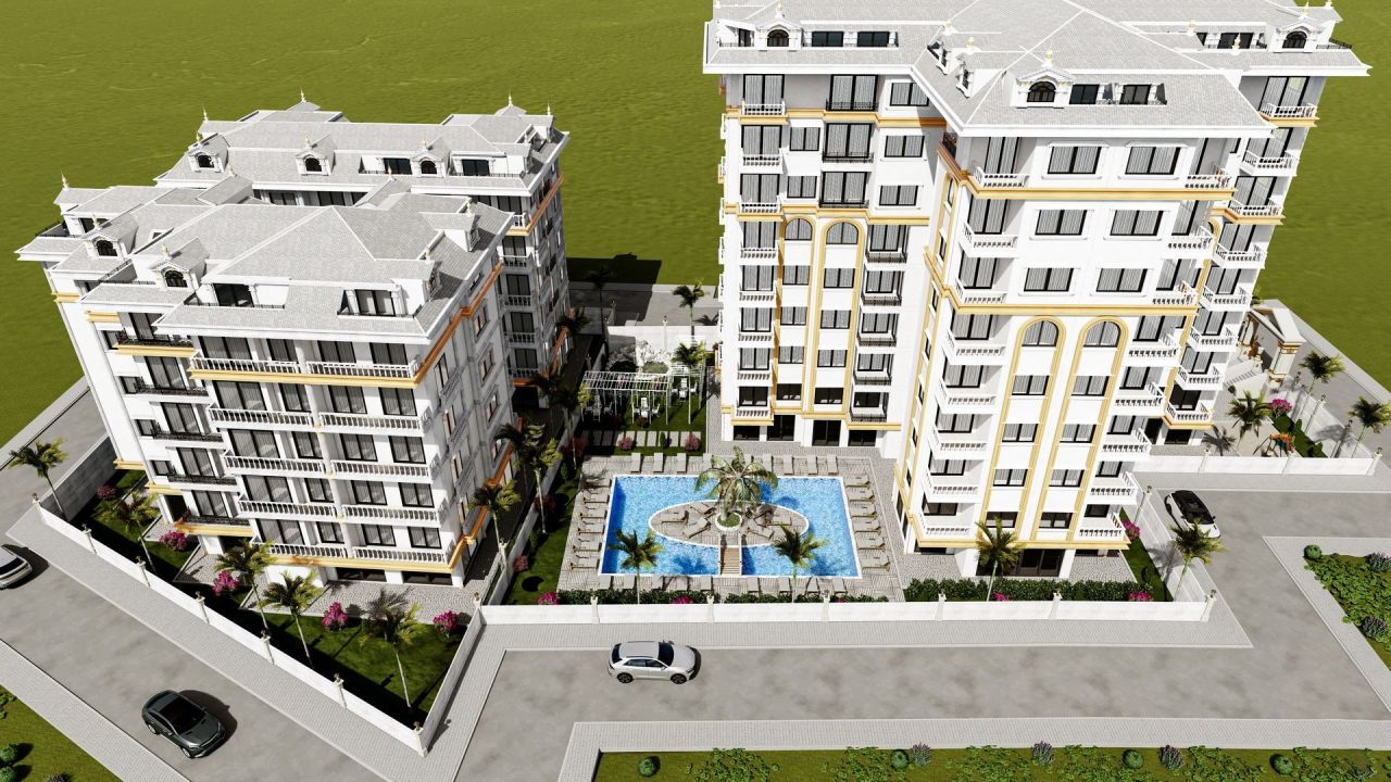Apartamento en Alanya, Turquia, 49 m² - imagen 1