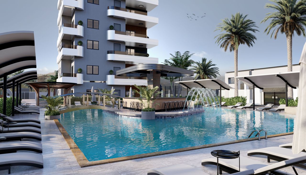Apartamento en Alanya, Turquia, 44 m² - imagen 1