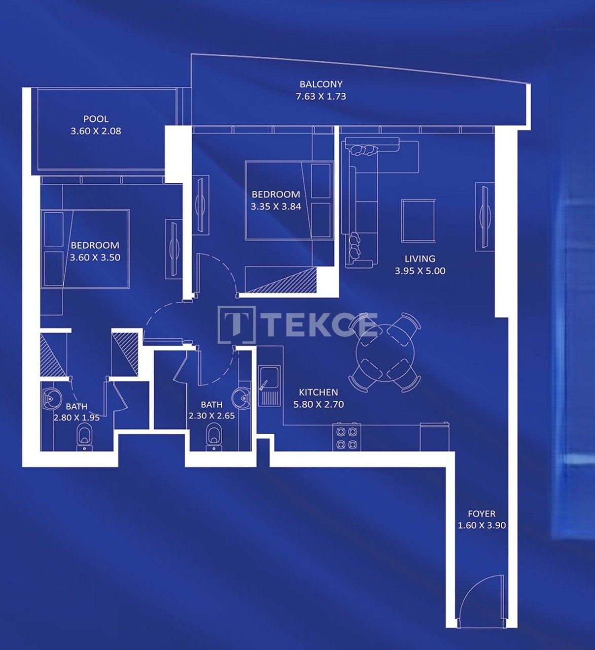 Appartamenti a Dubai, EAU, 80 m² - foto 17