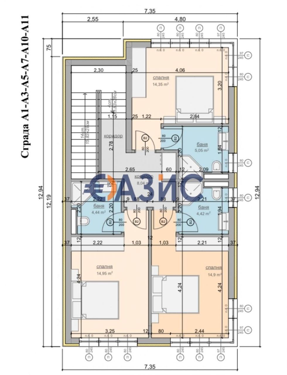 Maison à Nessebar, Bulgarie, 164.5 m² - image 16