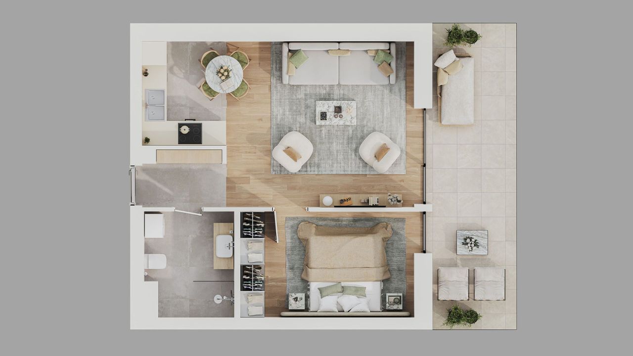 Appartamenti a Heviz, Ungheria, 55 m² - foto 3