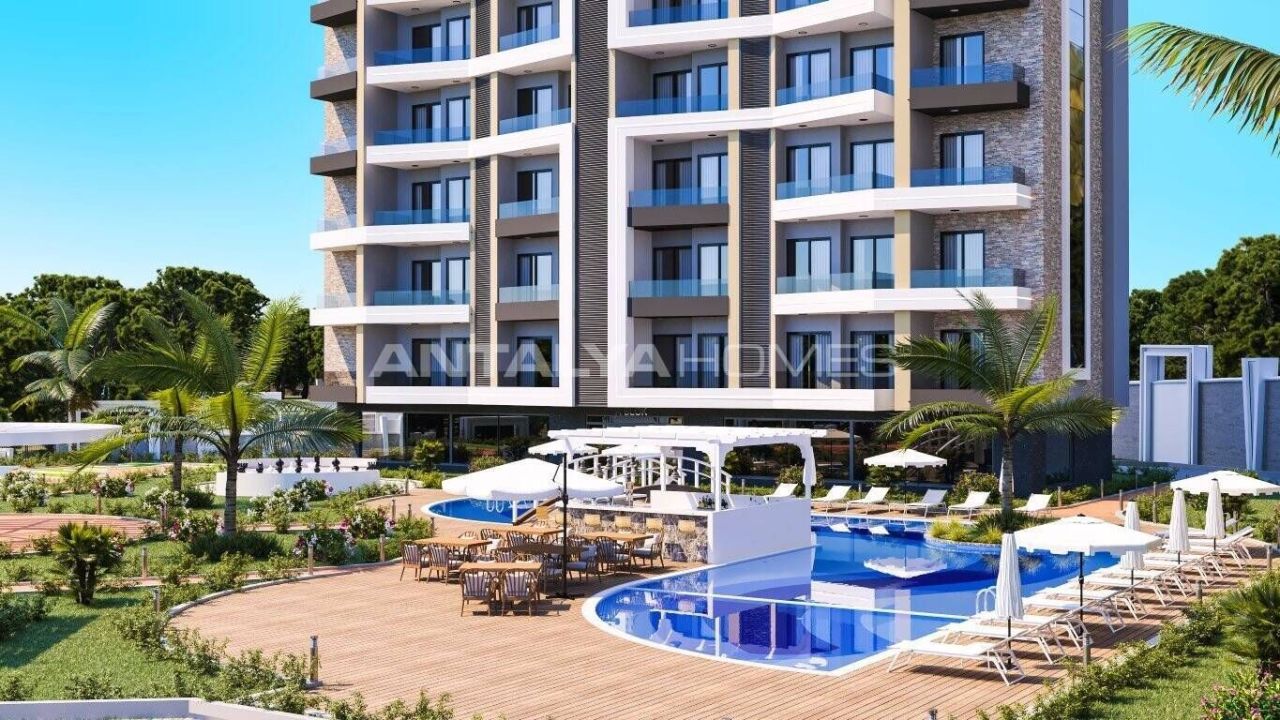 Appartamenti a Alanya, Turchia, 50 m² - foto 2