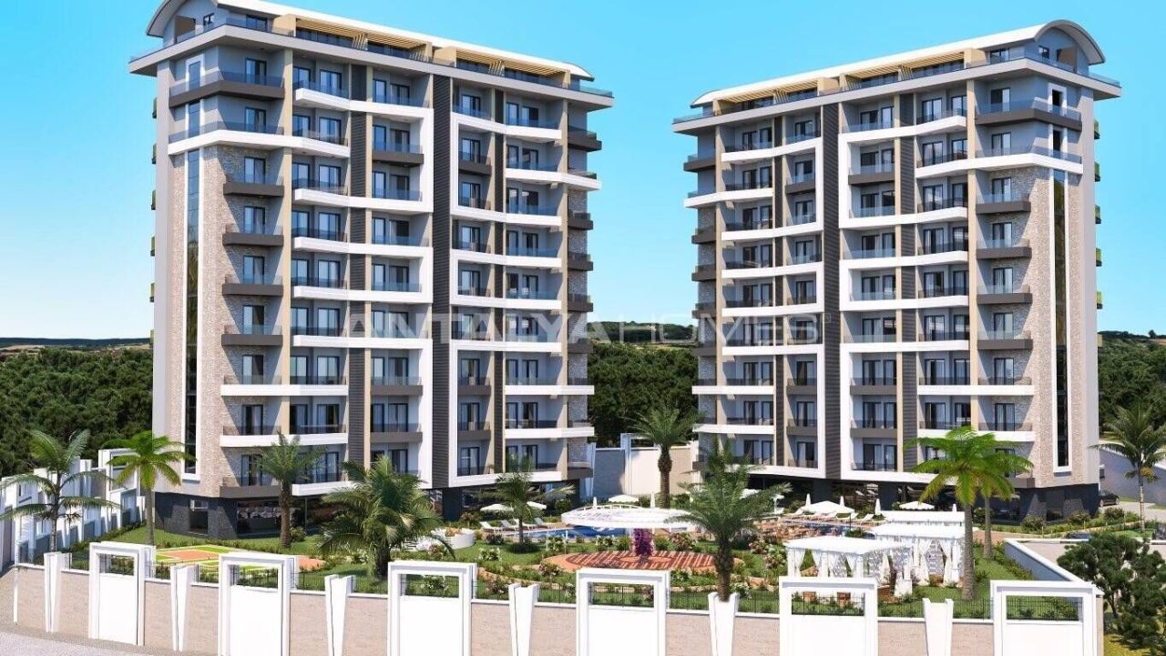 Appartamenti a Alanya, Turchia, 50 m² - foto 4