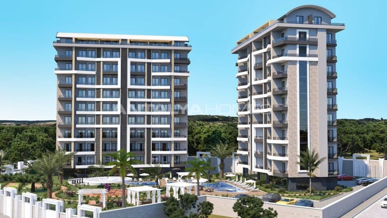 Appartamenti a Alanya, Turchia, 50 m² - foto 5