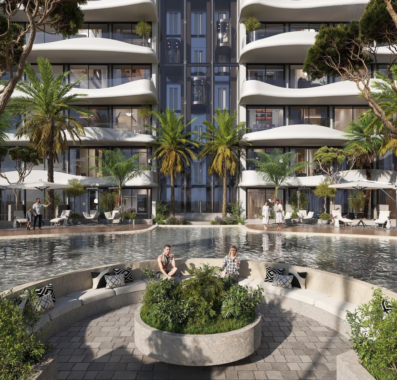 Flat in Dubai, UAE, 61 m² - picture 1