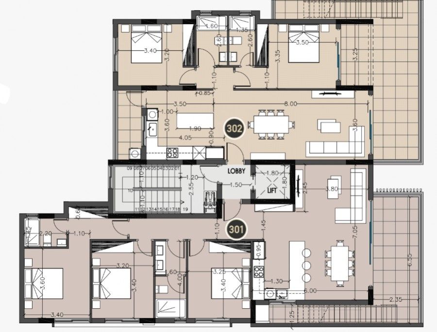 Attico a Limassol, Cipro, 142 m² - foto 8