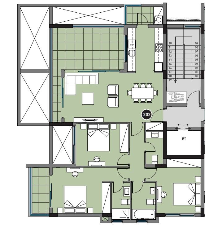 Apartment in Limassol, Cyprus, 137 m² - picture 10