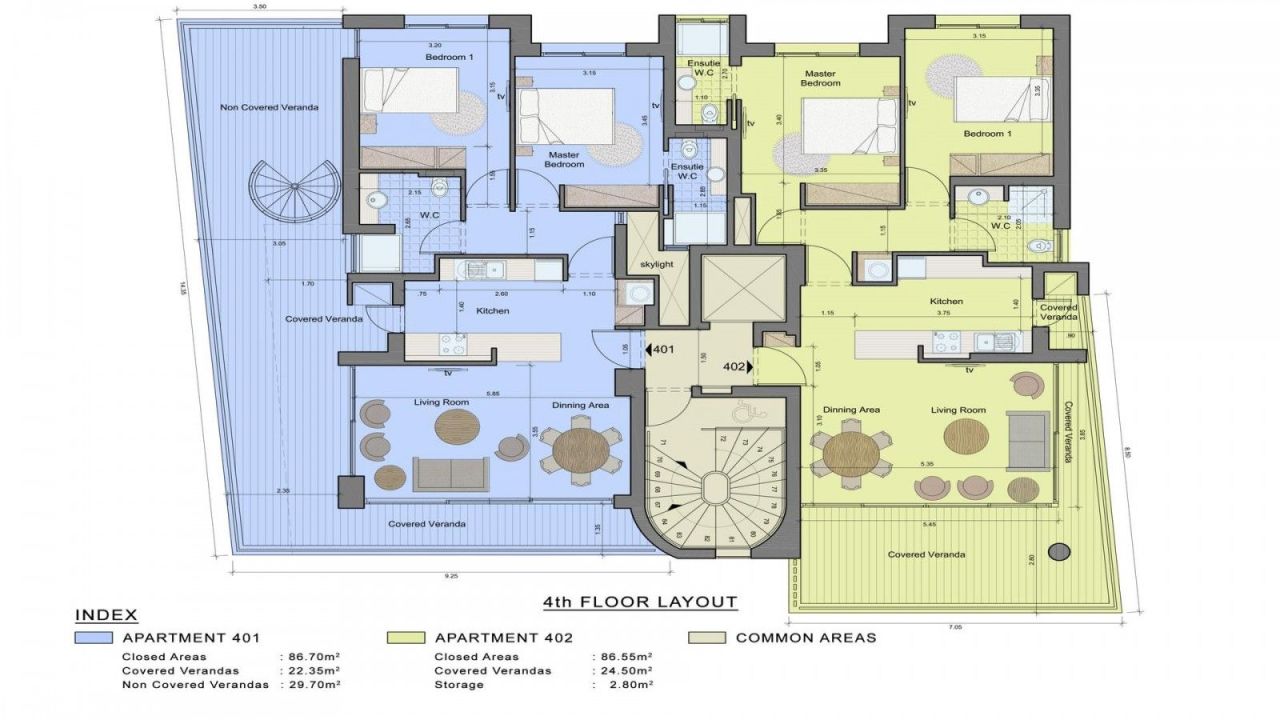 Penthouse in Limassol, Cyprus, 109 m² - picture 11