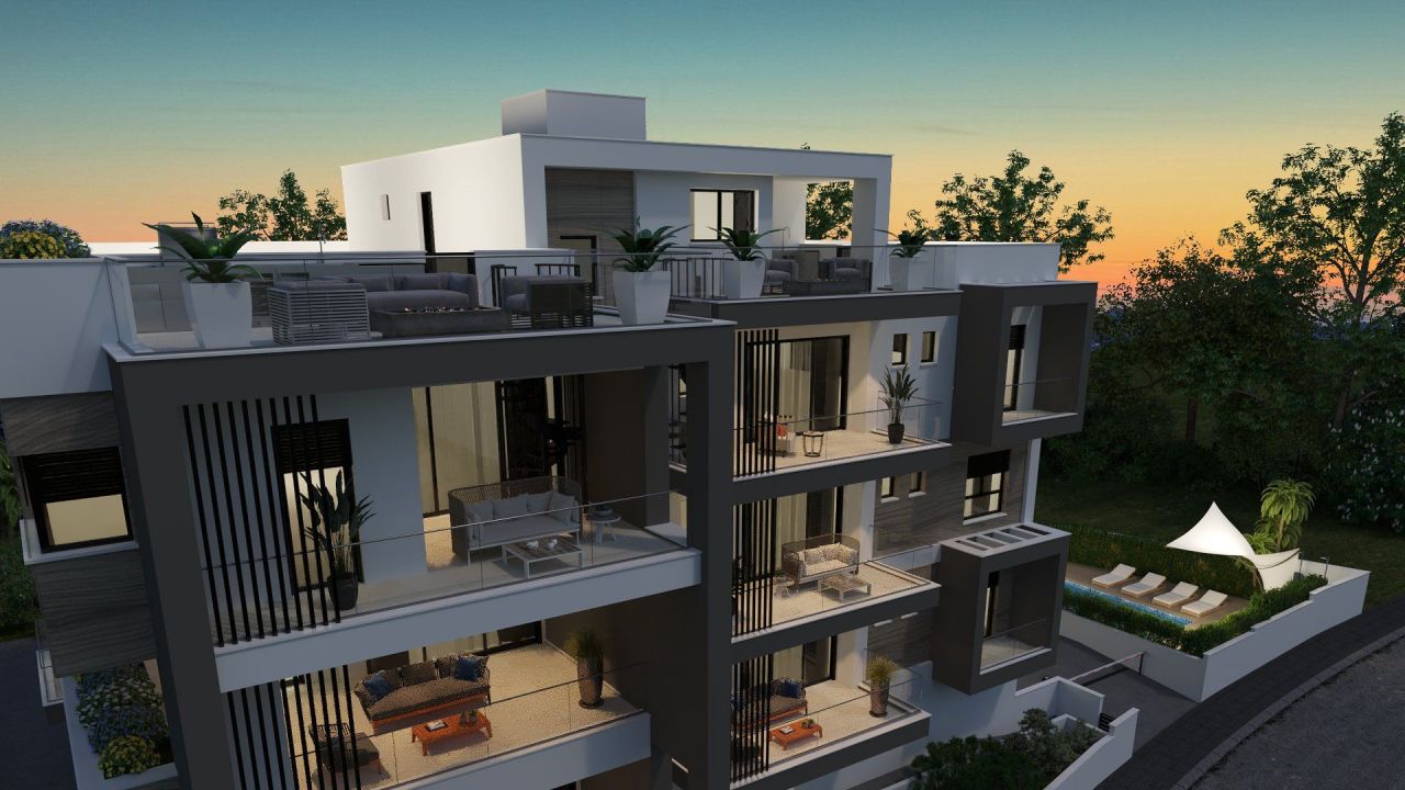 Apartment in Agios Athanasios, Cyprus, 109 m² - picture 1