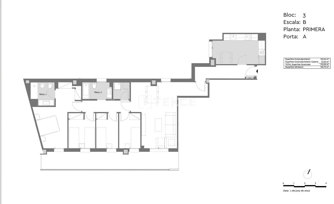 Apartamento en Badalona, España, 94 m² - imagen 12