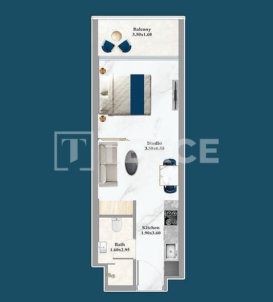 Appartement Jebel Ali Village, EAU, 132 m² - image 17