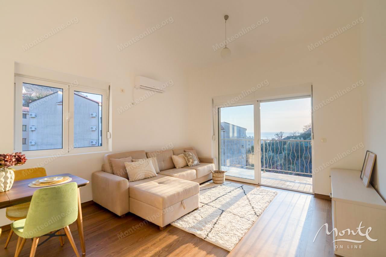 Wohnung in Budva, Montenegro, 60 m² - Foto 1