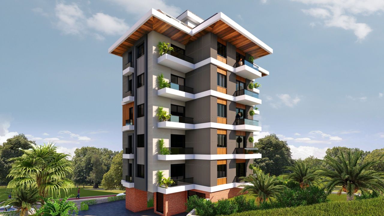 Apartamento en Alanya, Turquia, 52 m² - imagen 1