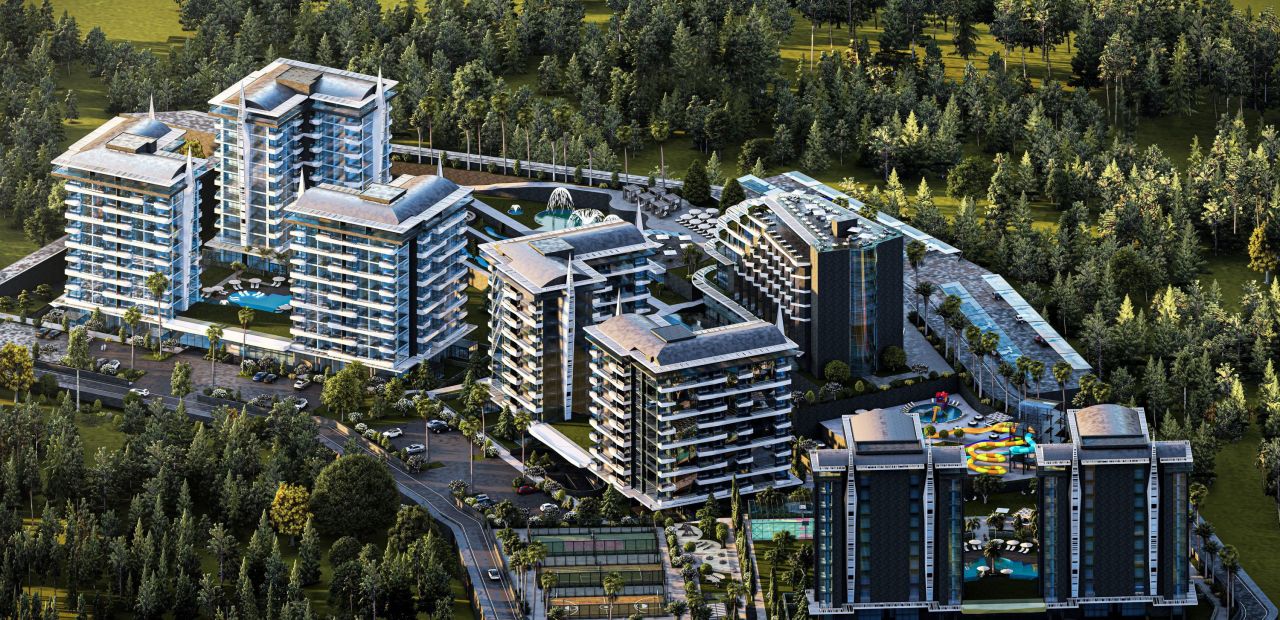 Apartment in Alanya, Turkey, 53 m² - picture 1