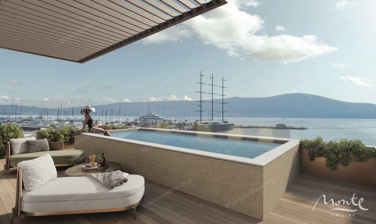 Wohnung in Tivat, Montenegro, 171 m² - Foto 1