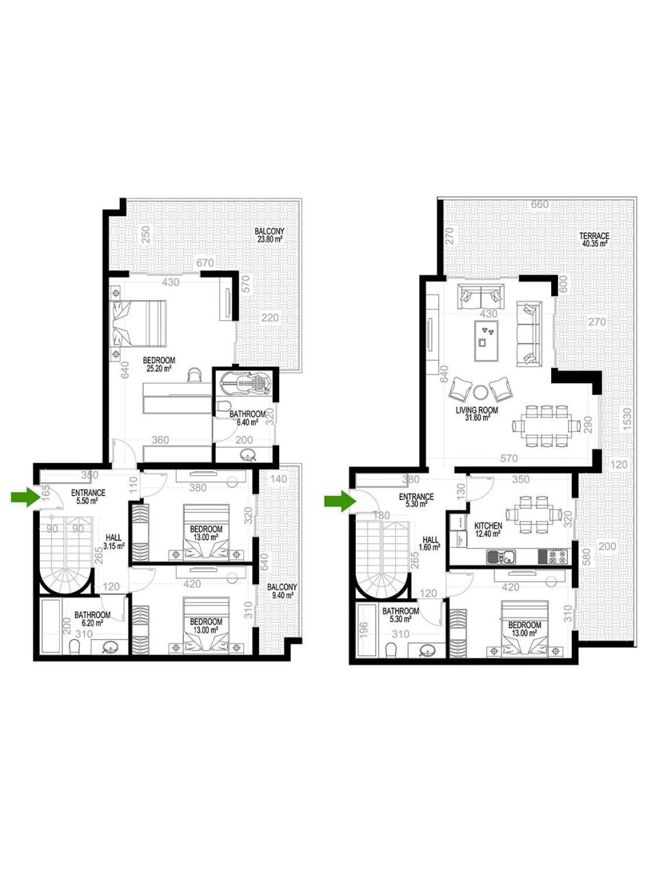 Appartement à Alanya, Turquie, 262 m² - image 3
