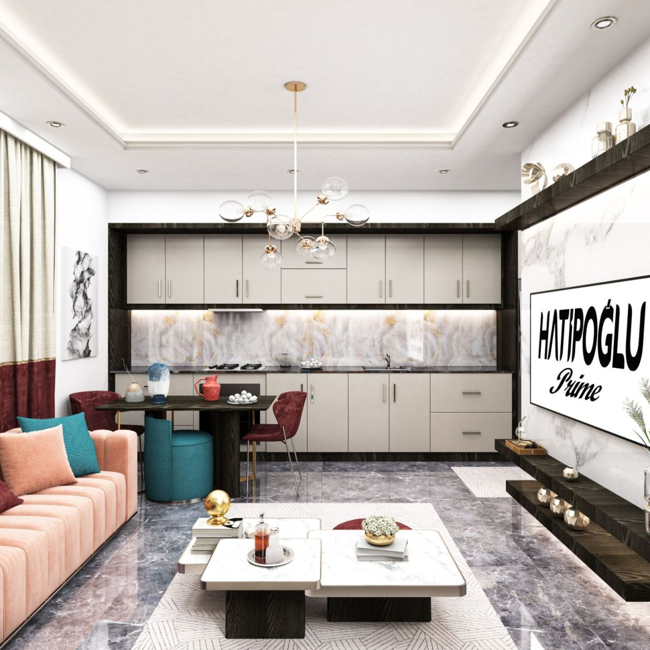 Appartamenti a Alanya, Turchia, 61 m² - foto 3