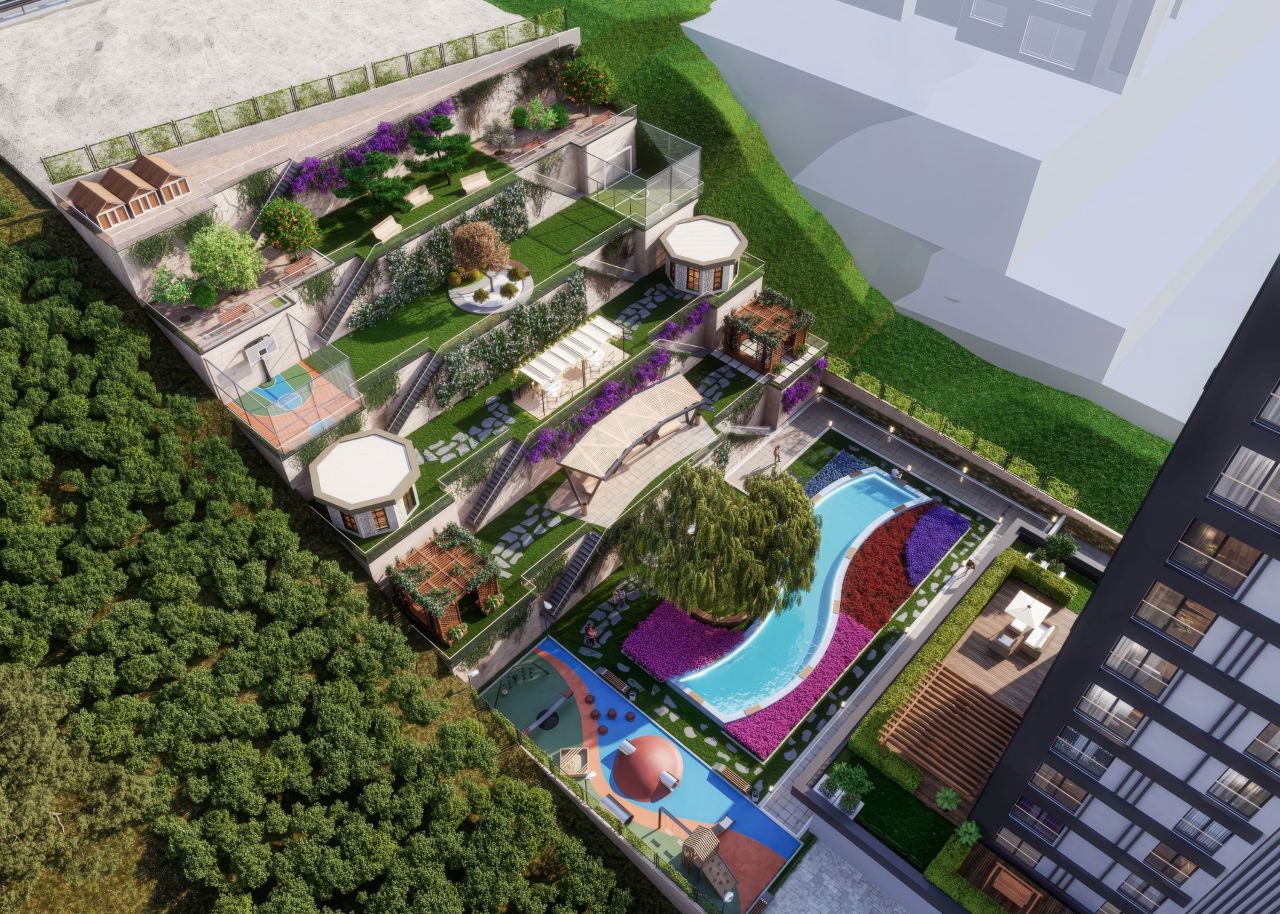 Appartamenti a Başakşehir, Turchia, 90 m² - foto 3