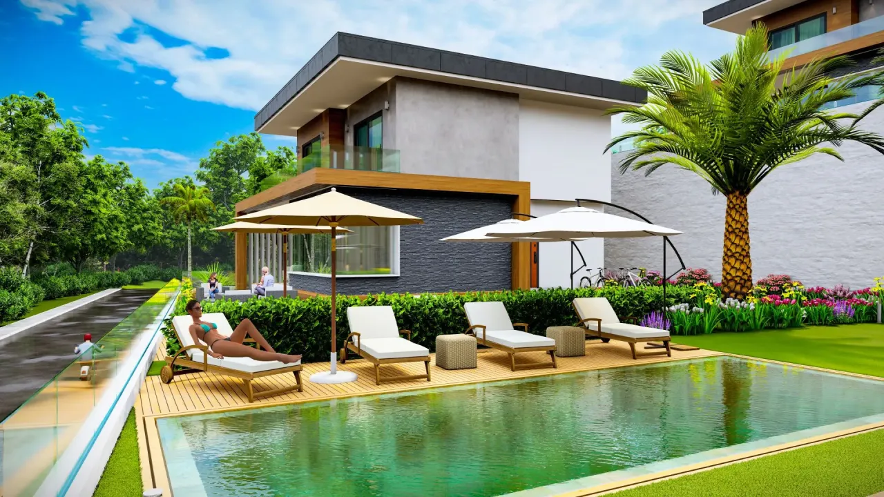 Villa in Alanya, Türkei, 416 m² - Foto 4